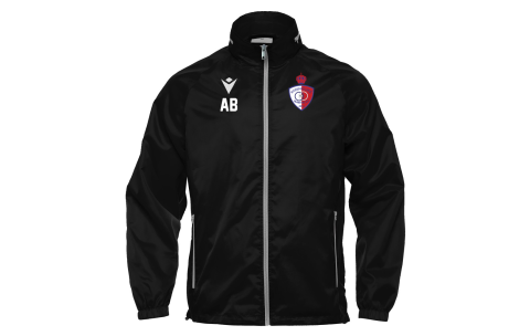 KRU - PRAIA HERO FULL ZIP WINDBREAKER BLK