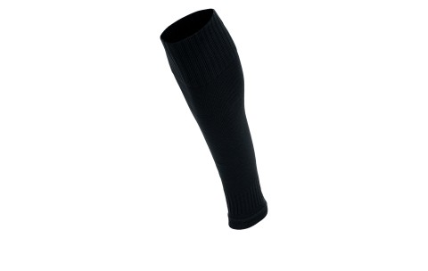 KRU - SPRINT EVO FOOTLESS SOCKS BLK/NS