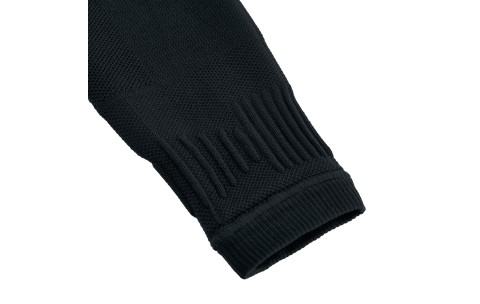 KRU - SPRINT EVO FOOTLESS SOCKS BLK/NS
