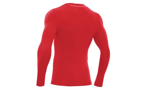 KRU - PERFORMANCE TECH UNDERWEAR TOP LS RED