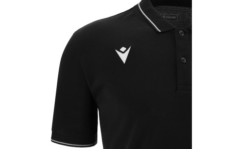 KRU - COMEDY ECO POLO BLK SS