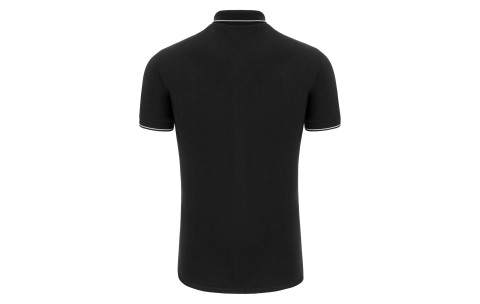 KRU - COMEDY ECO POLO BLK SS